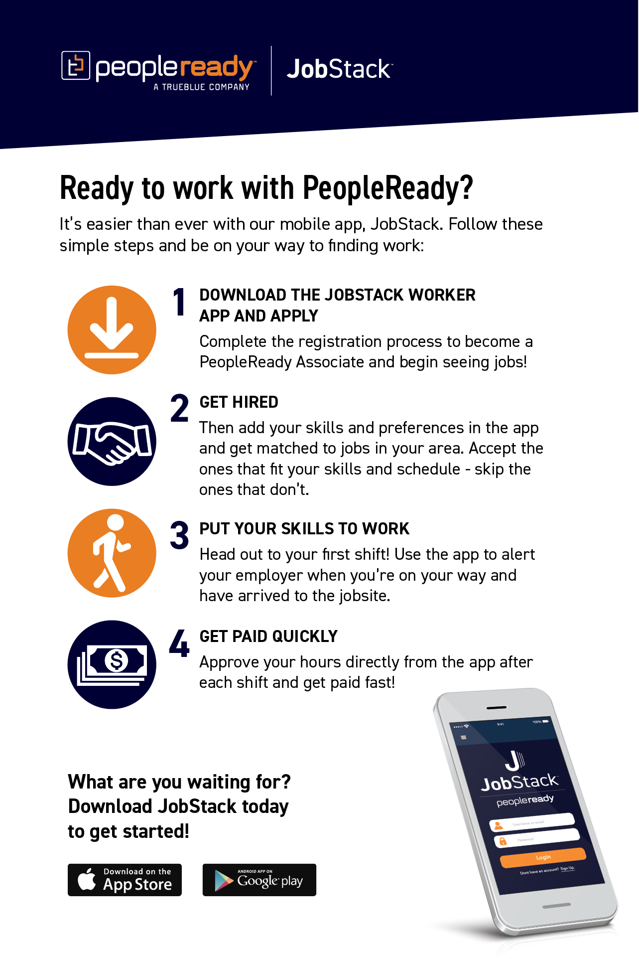 jobstack check list