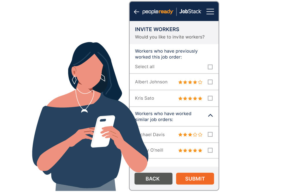 invite workers back jobstack screenshot