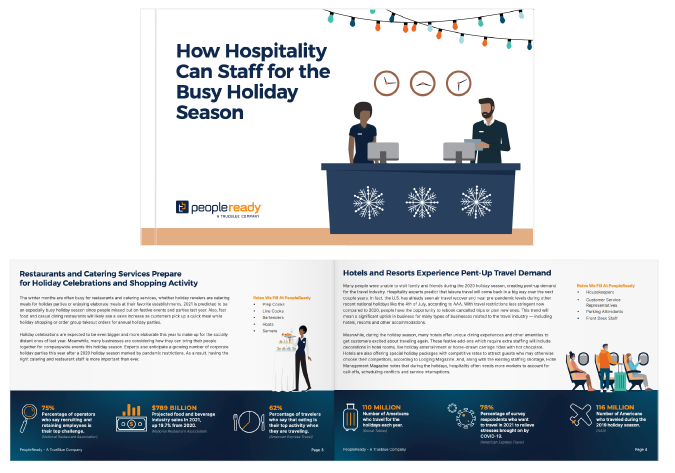 How Hospitality Can Staff for the Busy Holiday Season