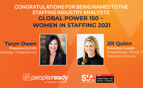 Three TrueBlue Leaders Named to Staffing Industry Analysts’ Global Power 150 – Women in Staffing List 2021