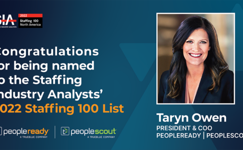 TrueBlue Leaders Named to Staffing Industry Analysts’ Staffing 100 List