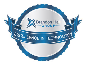 Image of the Brandon Hall Awards Excellence in Technology Awards logo