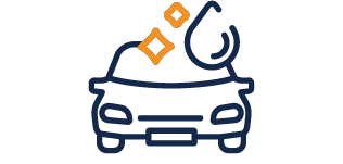 Clean vehicle icon
