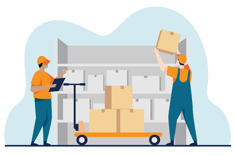 E-commerce retail staffing