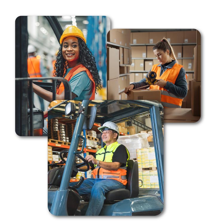 Distribution center and warehouse staffing 